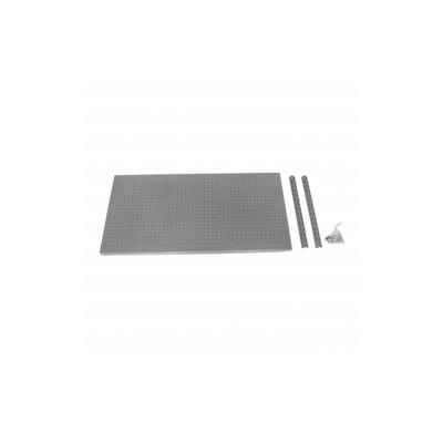 Proregal Lochblech Werkzeugwand Buffalo | HxB 40x120cm | Ohne Leisten | Grau Image