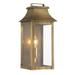 Everly Quinn Manchester 1-Light Traditional Pocket Wall Light Metal/Steel in Yellow | 13.25 H x 6 W x 6 D in | Wayfair