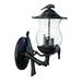 Longshore Tides Avian 3-Light Coral Wall Light w/ Champagne Glass Glass/Metal/Steel in Black | 20 H x 10 W x 13.25 D in | Wayfair