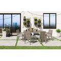 Sustain 7-Piece Outdoor Set, with Rectangle Dining Table, 2 Arm Chairs, and 4 Armless Chairs - HomeStyles 5675-318180Q
