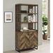 Artisan Rustic Design Home Office Library Cumputer Desk and Bookcase Collection