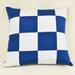 Jiti Outdoor Waterproof Modern Checkered Patchwork Decorative Square Throw Pillows Cushions for Pool Patio Chair 20 x 20