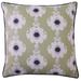 Jiti Outdoor Floral Graphic Soft Rose Patterned Waterproof Decorative Square Throw Pillows 20 x 20