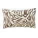 Jiti Indoor Safari Animal Patterned Abstract Accent Rectangle Lumbar Pillows Cushion for Sofa Chair 12 x 20