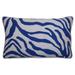 Jiti Outdoor Waterproof Casual Animal Zebra Textured Patterned Rectangle Lumbar Pillows Cushions for Outdoor Pool Patio Chair