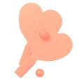 Mini Beachball-Set Heart 4-Teilig In Orange