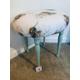 Foot Stool Voyage Maison Upholstered Cow Woodland Stencilled