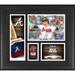 Max Fried Atlanta Braves Framed 15'' x 17'' Player Collage with a Piece of Game-Used Ball