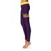 Women's Purple Tennessee Tech Golden Eagles Solid Yoga Leggings