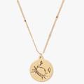 Kate Spade Jewelry | Kate Spade ‘Into The Stars’ Cancer Creative Pendant Necklace | Color: Black/Gold | Size: Os