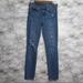 J. Crew Jeans | 4/$20 J. Crew Mid Rise Toothpick Ripped | Distressed Jeans Size 26 | Color: Blue | Size: 26