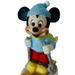 Disney Art | Mickey Mouse Japan Ski Figurine Birthday Gift Decor Vtg Disney World Disneyland | Color: Black/Blue | Size: Os