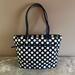 Kate Spade Bags | Kate Spade Jae Seaside Dot Printed Large Tote Blue/Turquoise Polka Dots | Color: Blue/White | Size: 12”X14”X6”