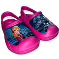 Disney Shoes | New Disney Frozen Toddlers Croc Like Sandals Slides | Color: Pink | Size: 6bb