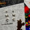 Disney Jewelry | Disney Minnie Mouse Earrings | Color: Gold/Silver | Size: Os