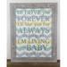 Trinx Belshe I Love You Forever Baby You"ll Be Book Decor Yellow Green Grey Art Sign Canvas in Green/Yellow | Wayfair