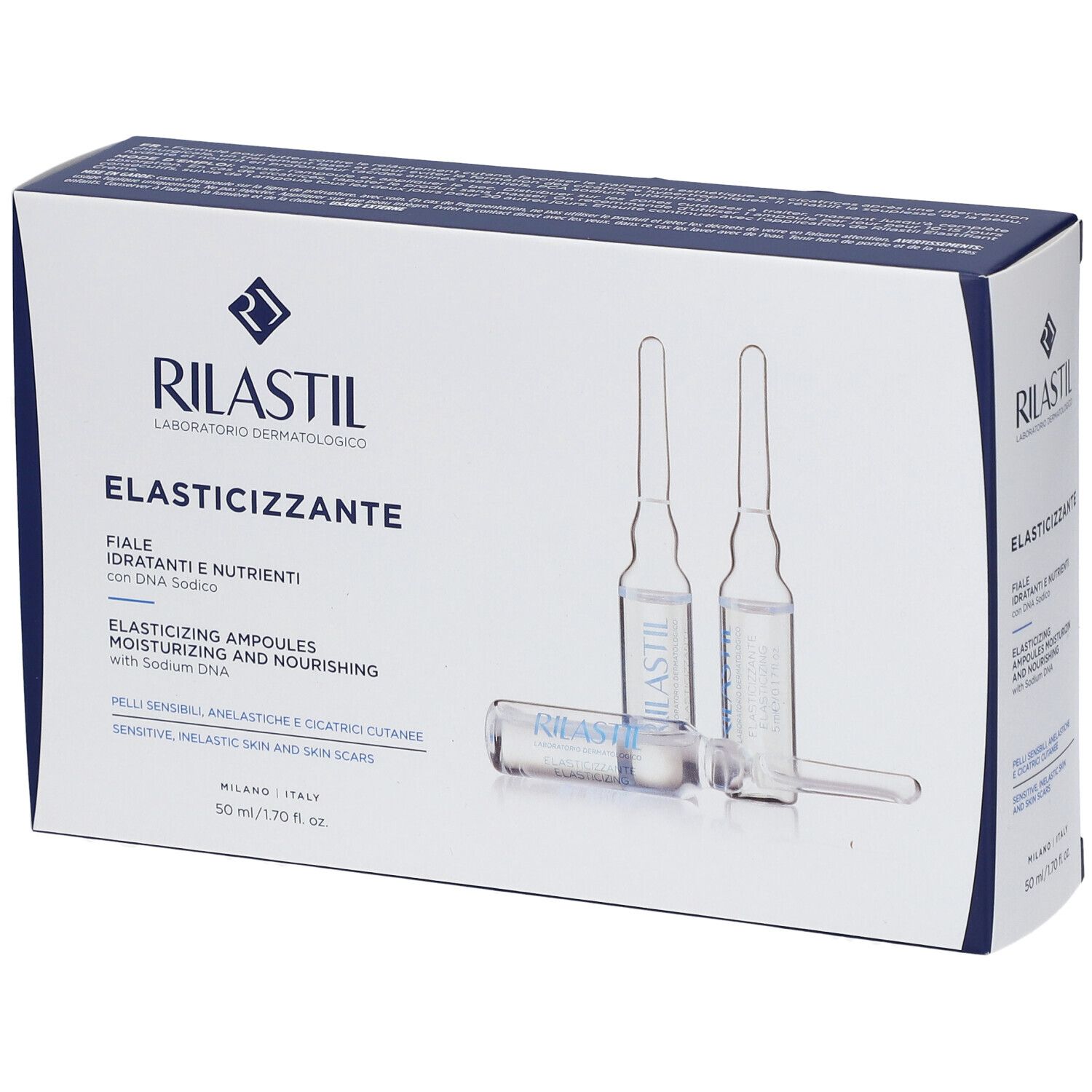RILASTIL® Elasticizzante Fiale 10x5 ml Soluzione