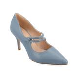 Sidney Pump - Blue - Journee Collection Heels