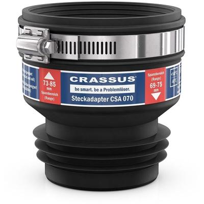 Markenartikel - Crassus Steckadapter druckd. 0,5 bar 73/85 - 69/75 mm Spannw., CRA11017 Image
