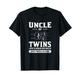 Uncle of twins just a regular uncle just twice as cool T-Shirt