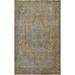 Traditional Floral Over-dyed Tabriz Persian Wool Area Rug Hand-knotted - 6'7" x 9'7"