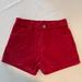 Brandy Melville Shorts | Brandy Melville John Galt Corduroy Shorts | Color: Red | Size: S