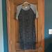 Lularoe Dresses | Lularoe Sheath Dress | Color: Black/Gray | Size: S