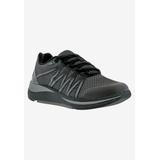 Extra Wide Width Women's Balance Sneaker by Drew in Black Mesh Combo (Size 10 1/2 WW)