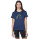 HEAD Damen Club Lara T-shirt W Blusen T Shirts, Dunkel Blau/Gelb, S EU