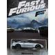 Hot Wheels Fast and Furious 2018 Series Silver 2009 Nissan GT-R DIE-CAST, 2009 Nissan GT-R