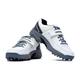 4 WITH QUIVE SEGA Reach, Performance Cricket Shoes, White/Blue/Grey, Men's Sports Footwear (Grey, Numeric_5)