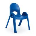 Angeles Value Stack Chair Plastic/Acrylic/ in Blue | 13" | Wayfair AB7713PB