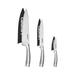 Cuisinart Professional Series 6 Piece Assorted Knife Set Stainless Steel in Black/Gray | 17.5 H x 1.875 D in | Wayfair C99SS-3P