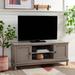 Dakota Fields Sittig TV Stand for TVs up to 50" Wood in Brown | Wayfair A7656EFE875847699F71B5BA08CBEF84