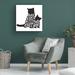 Trinx RescueCat 011 by LightBoxJournal - Wrapped Canvas Graphic Art Canvas in Black | 35 H x 35 W x 2 D in | Wayfair