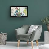 Red Barrel Studio® by Tim Nyberg - Wrapped Canvas Graphic Art Canvas in Black/Gray/Green | 12 H x 19 W x 2 D in | Wayfair