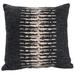 Gracie Oaks 18" x 18" Indoor Throw Pillow Polyester/Polyfill/Cotton in Black/White | 17 H x 17 W x 4 D in | Wayfair