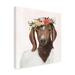 Red Barrel Studio® Dressing by Victoria Borges - Wrapped Canvas Graphic Art Canvas, Wood in Brown/Gray | 14 H x 14 W x 2 D in | Wayfair