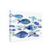 Red Barrel Studio® Dressing by Annie Warren - Wrapped Canvas Graphic Art Canvas in Blue/Indigo | 14 H x 19 W x 2 D in | Wayfair