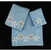 Rosecliff Heights Souderton Rosecliff Premium Luxury Decor Starfish 3 Piece 100% Cotton Towel Set in Blue | 24 W in | Wayfair