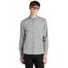 Mercer+Mettle MM2000 Long Sleeve Stretch Woven Shirt in Gusty Grey End On size Small | Cotton/Polyester/Spandex