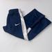 Nike Bottoms | Nike Boy’s Athletic Navy Winter Pull On Sporty Pants Size 4 | Color: Blue/White | Size: 4b