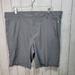 Adidas Shorts | Adidas Men's Athletic 3 Stripe Golf Shorts Gray Polyester Adult Size 38. | Color: Gray | Size: 38