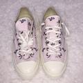 Converse Shoes | Converse Unisex Chuck Taylor Sneakers Unisex Men 9 | Color: Pink/White | Size: 11