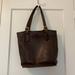 Coach Bags | Coach Large Brown Leather Shoulder Bag | Color: Brown | Size: Os