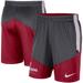 Men's Nike Charcoal/Crimson Alabama Crimson Tide Team Performance Knit Shorts