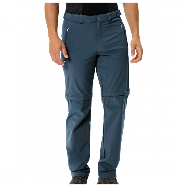 Vaude - Farley Stretch T-Zip Pants III - Zip-Off-Hose Gr 46 - Long blau