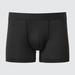 Men's Airism Low-Rise Boxer Briefs with Odor Control | Black | XL | UNIQLO US