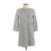 Forever 21 Casual Dress - Shift: Gray Dresses - Women's Size Small