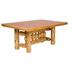 Fireside Lodge Traditional Cedar Log Rectangular Dining Table Wood in Brown | 30 H x 96 W x 42 D in | Wayfair 15150